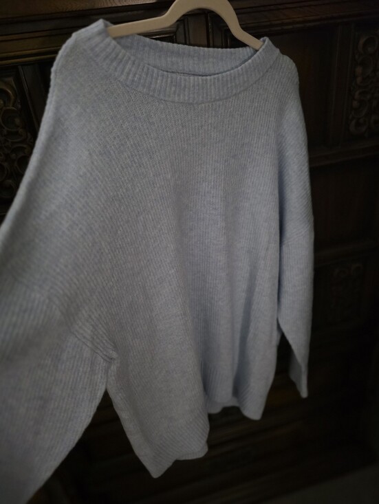 Old Navy Sweaters - Pale Blue Old Navy Sweater. Measurments Are In Photos And Deacription